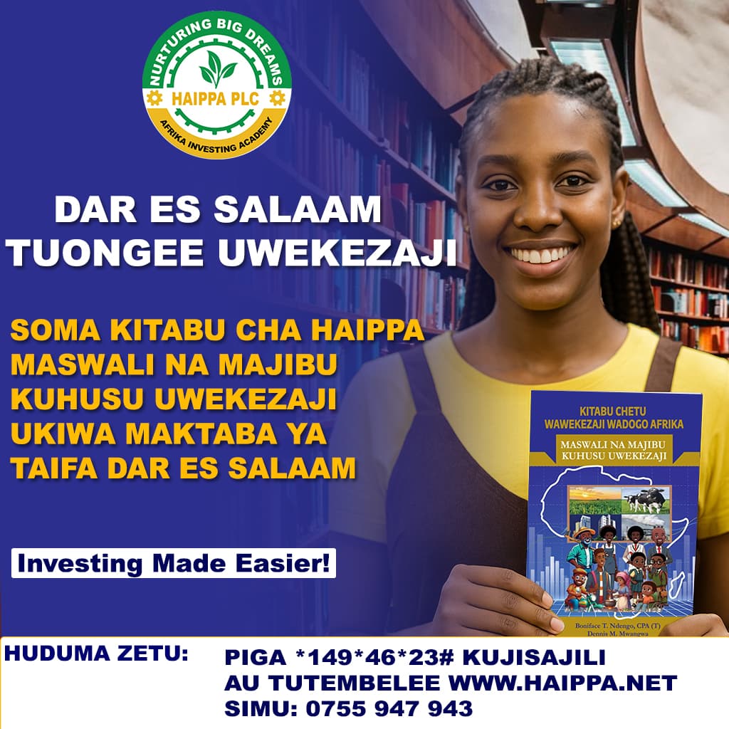 ELIMU YA UWEKEZAJI NA HAIPPA 